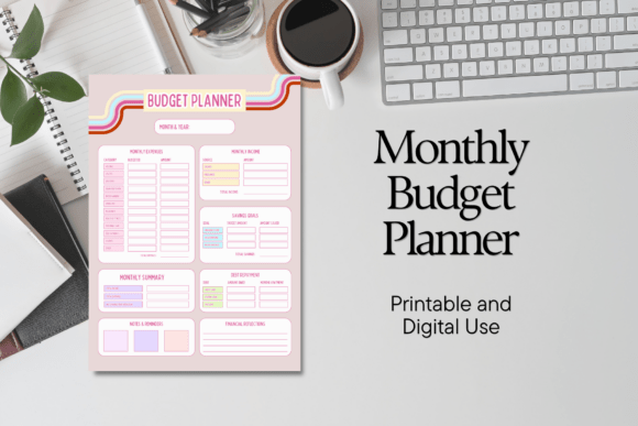 Download Monthly Budget Planner Printable - Month Collection