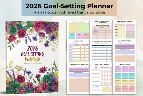 Download 2026 Goal Setting Planner - Goal setting planner Collection