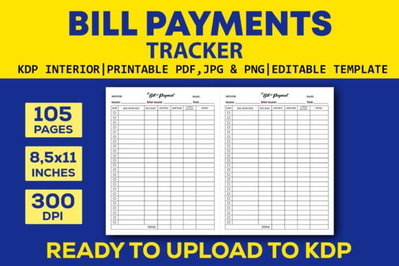 Download Monthly Bill Payment Tracker &amp; Organizer - Month Collection