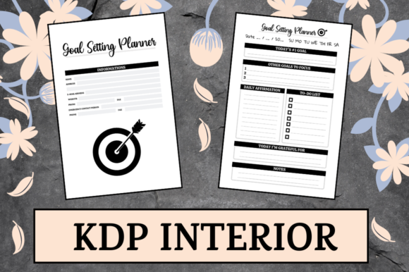 Download Goal Setting Planner | KDP Interior - Premium Resources