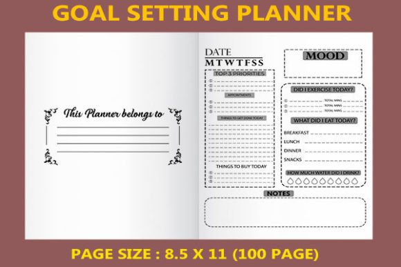 Download Goal Setting Planner for Kdp Interiors - Premium Bundle