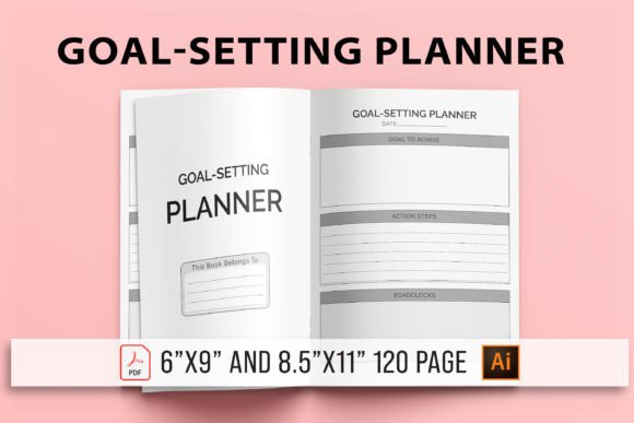 Download Goal-Setting Planner - KDP Interior - Premium Bundle