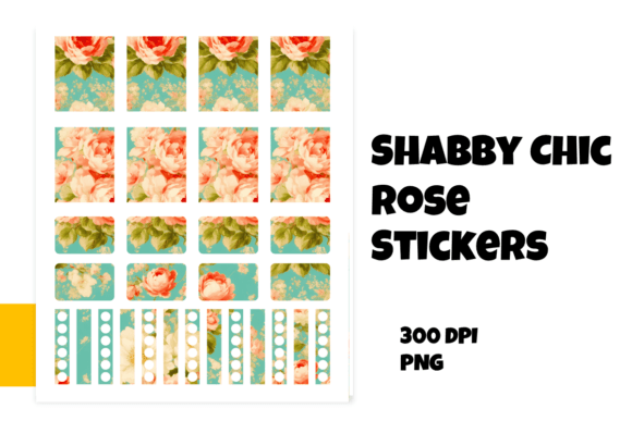 Download 🌸 Vintage Floral Planner Stickers - Floral planner stickers Collection